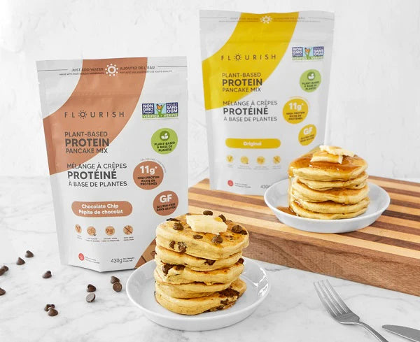 10% Off Flourish Protein Pancake Mixes