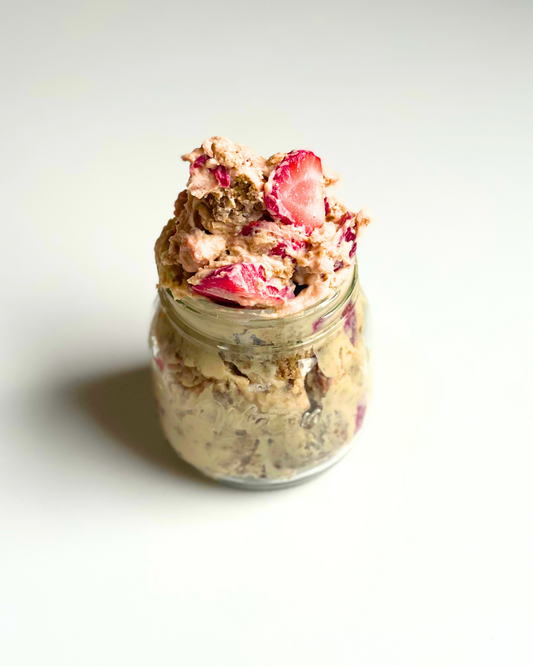 Strawberry Shortcake Protein Pudding