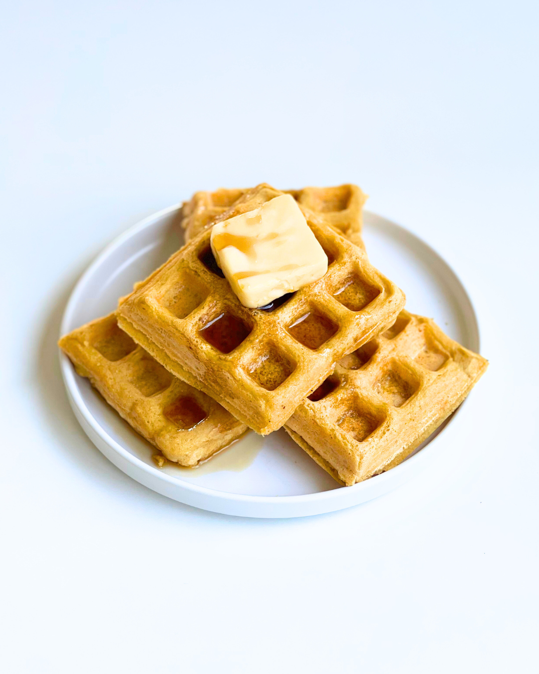 Chickpea Flour Protein Waffles