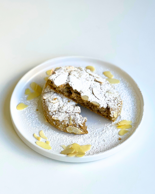 Almond croissant cookie
