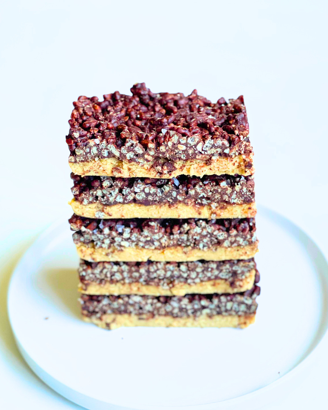 Chocolate peanut butter protein bars