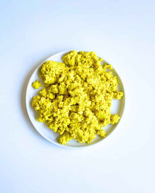 5 Minute, Oil Free, Tofu Scramble