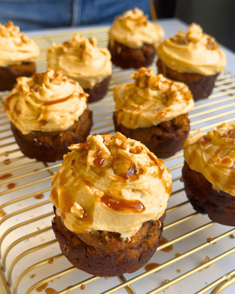 protein cake carrot cake cupcakes