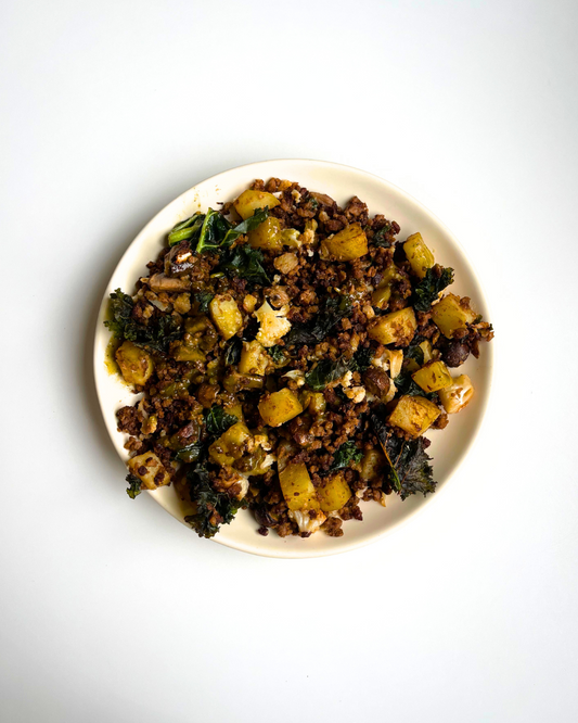 35g Protein Sheet Pan Breakfast Hash