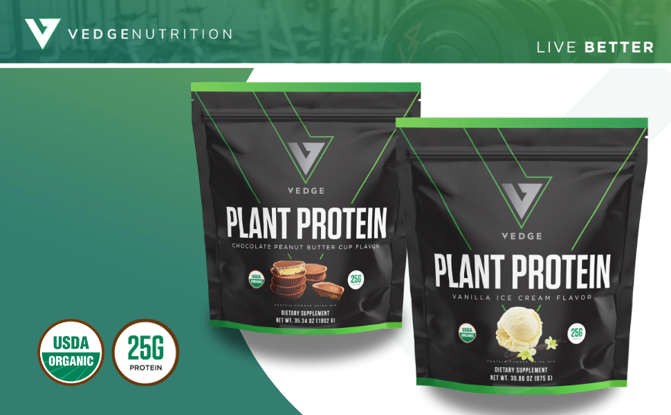 Vedge Nutrition Protein Powder & Supplements