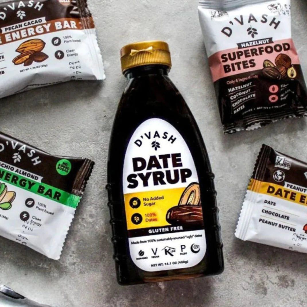 20% Off D'Vash Organics Date Sweeteners & Bars