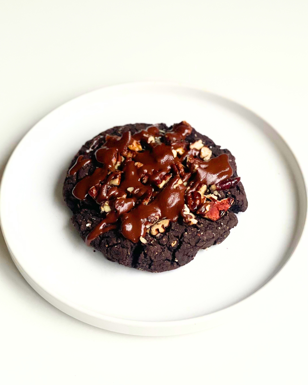 Chocolate Pecan Protein Cookie, Gluten Free, Vegan