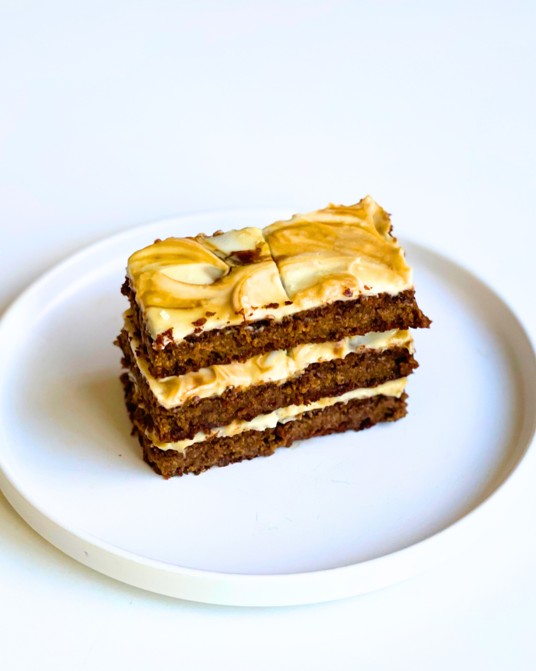 Vegan & Gluten Free Gingerbread Cake with Cream Cheese Frosting