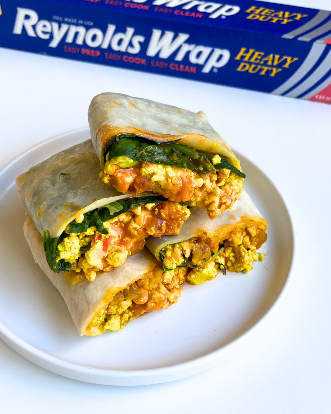 Reynolds Wrap Freezer Breakfast Burritos