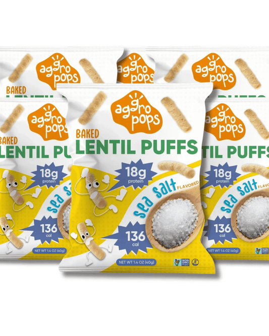 aggropops - lentil chips