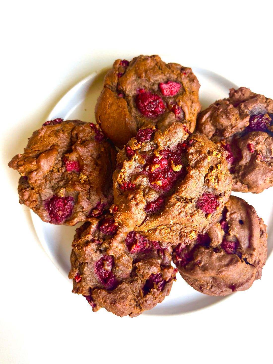 low calorie gluten free vegan raspberry muffins