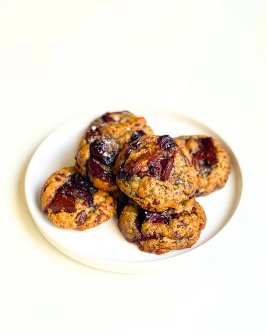 Vegan Chocolate Cherry Cookies