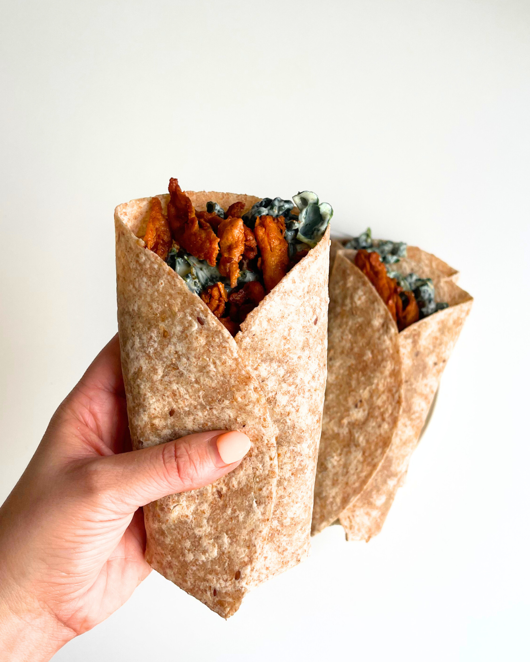 Buffalo Chick'n Wraps