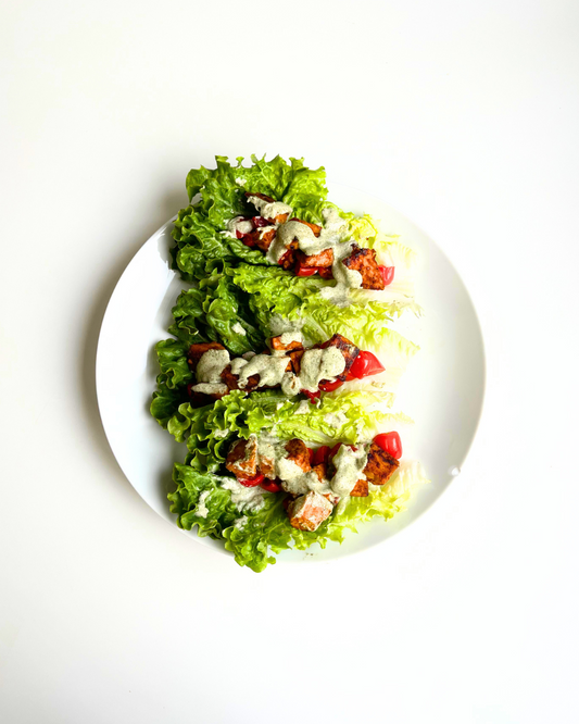 vegan blt with tempeh bacon 