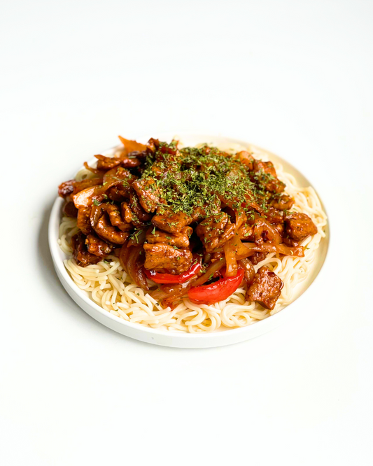 crispy chili vegan beef
