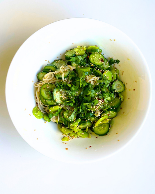 Cucumber Ramen Noodle Salad