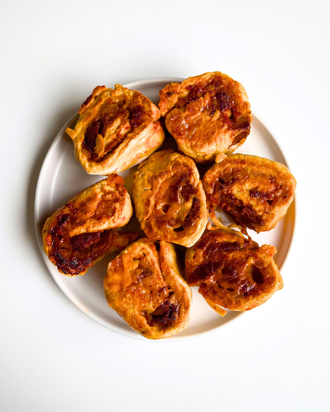 High Protein Vegan Pizza Rolls