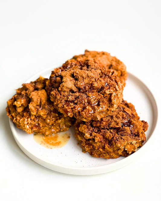 Small Batch Apple Cinnamon Protein Cookies