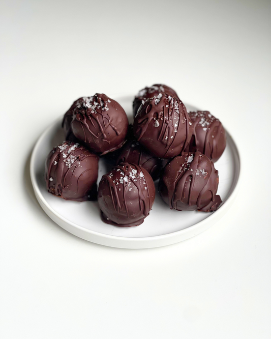 Dark Chocolate Protein Truffles