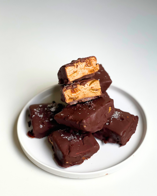 Fig & Salted Caramel Protein Bars
