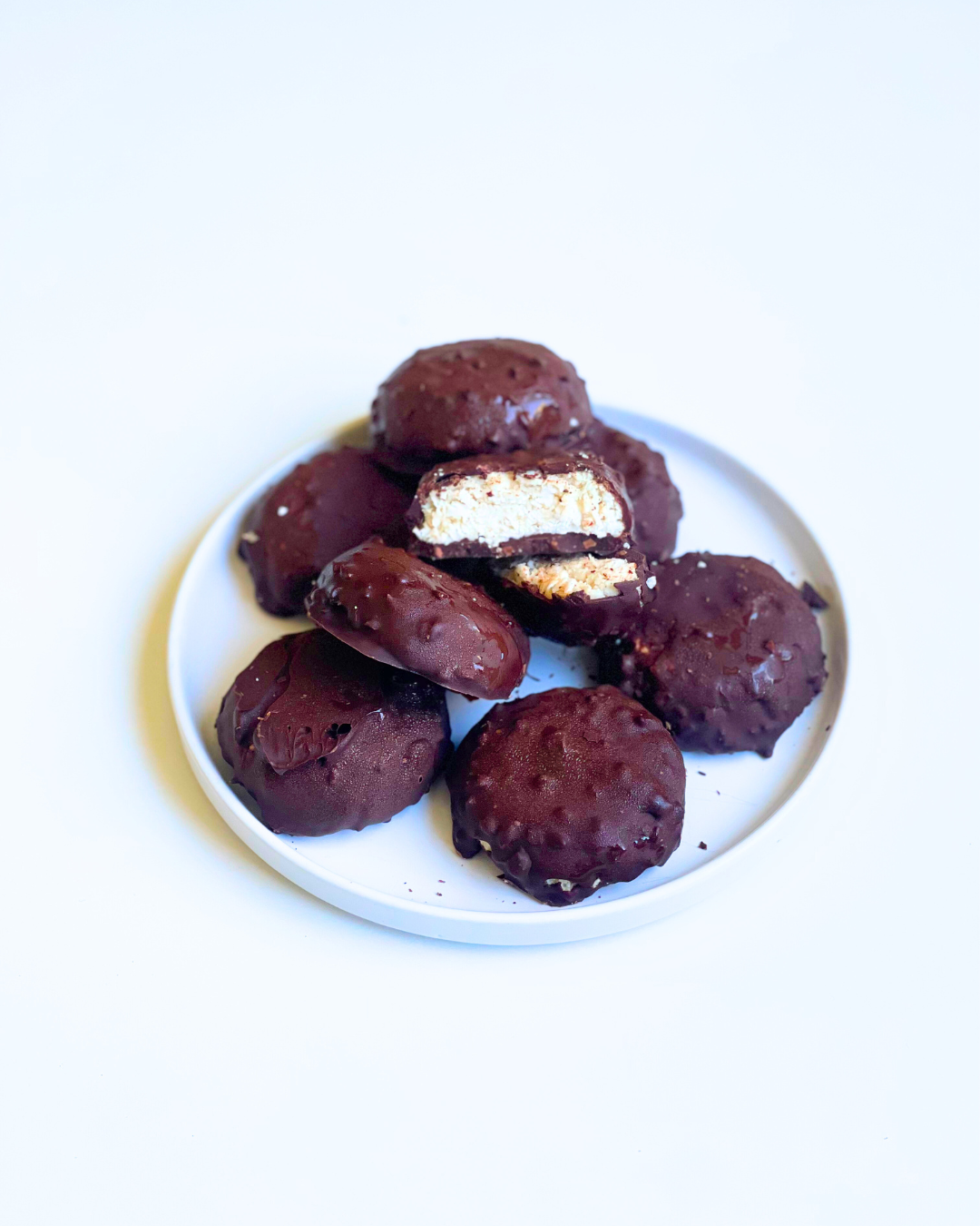 Mint Chocolate Coconut Patties