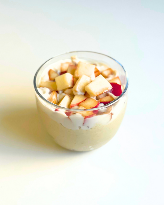 Peaches & Cream Overnight Oats