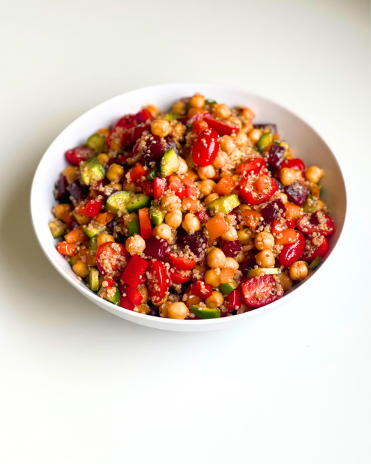 Chickpea Greek Style Salad