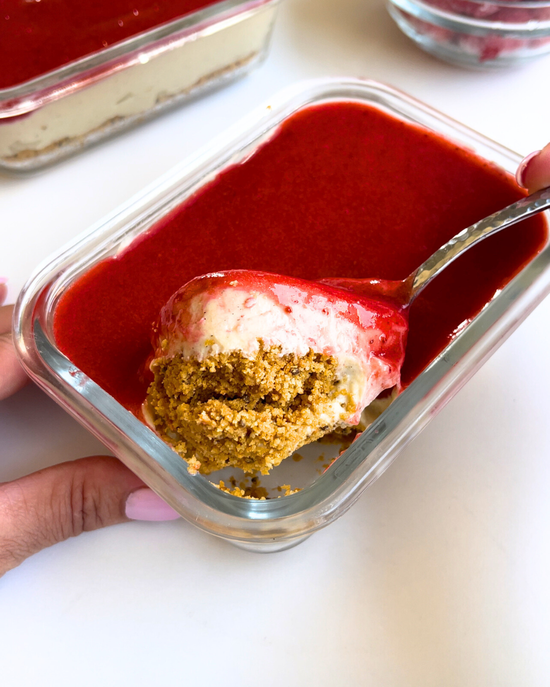 strawberry cheesecake 