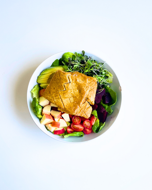 Maple Dijon Tofu Salad