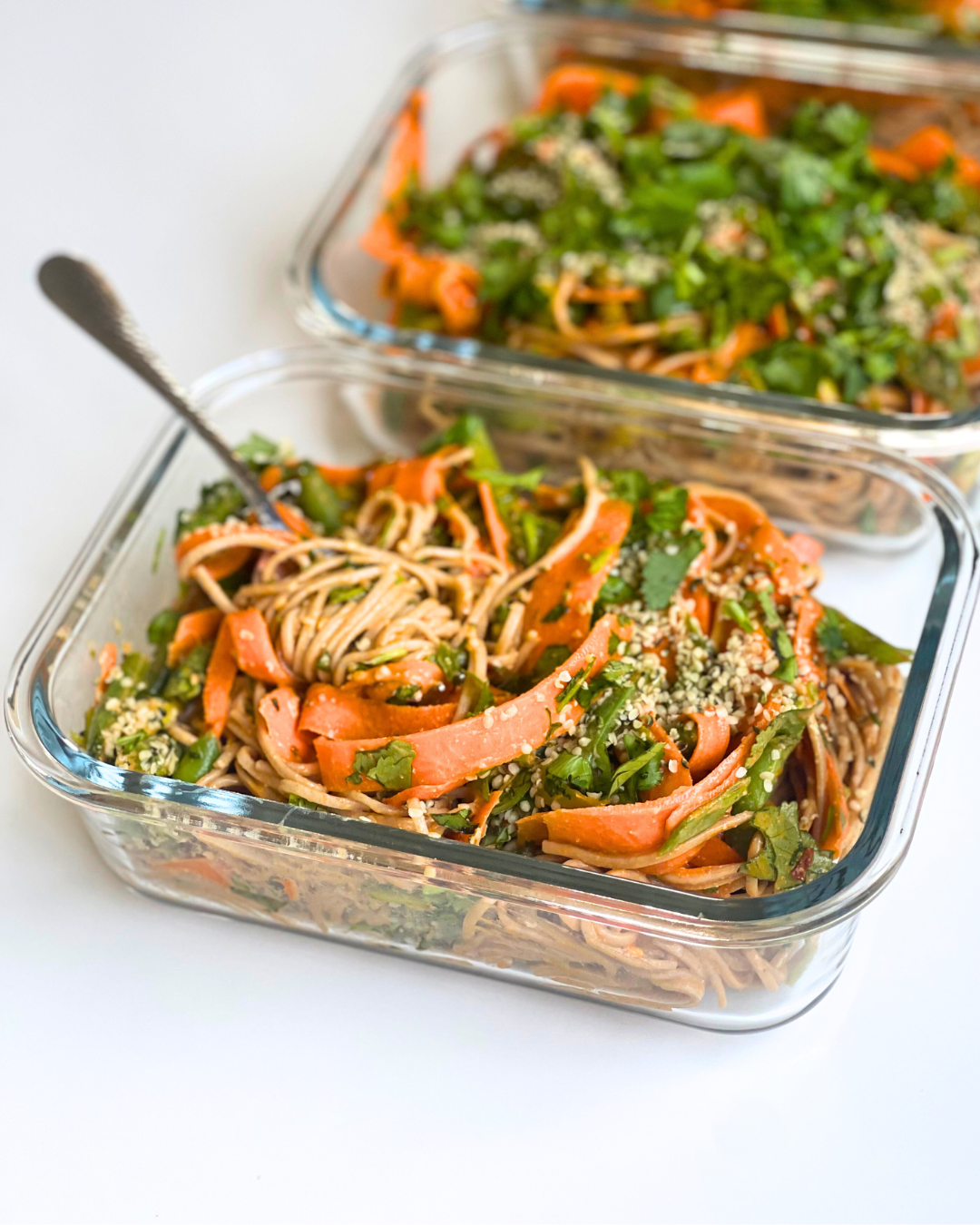 Peanut Soba Noodle Salad