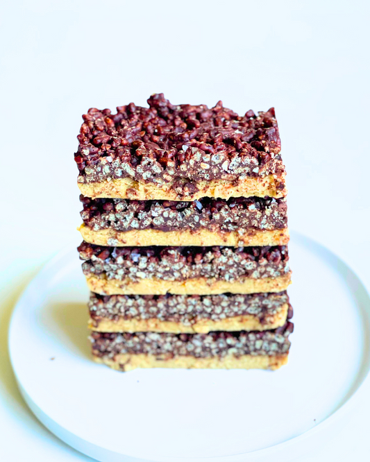 Chocolate peanut butter protein bars 