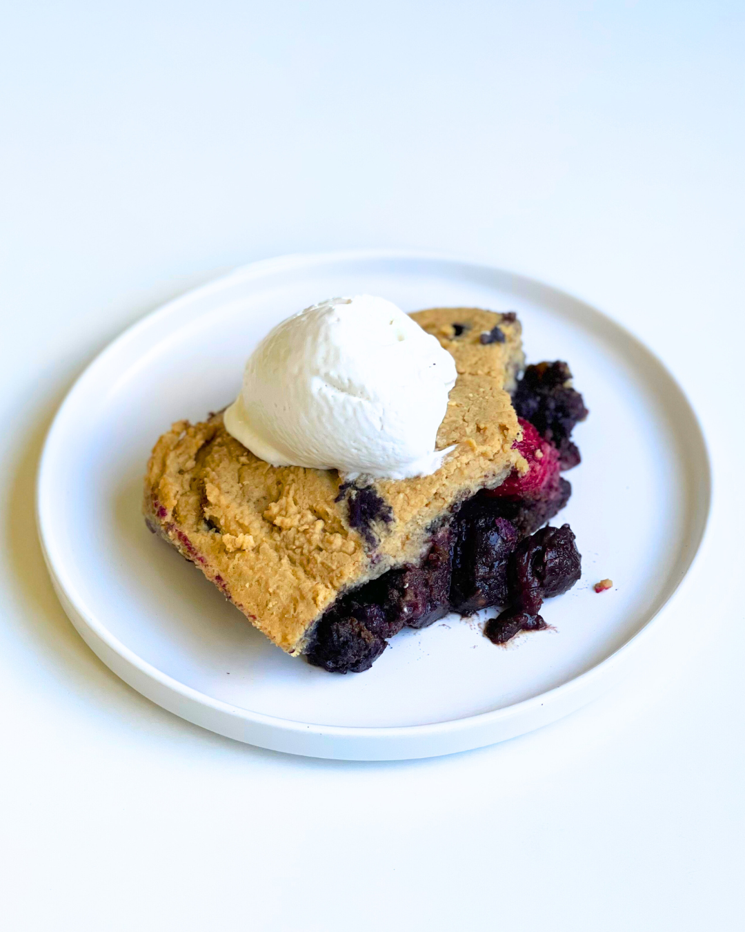 Berry Protein Cobbler