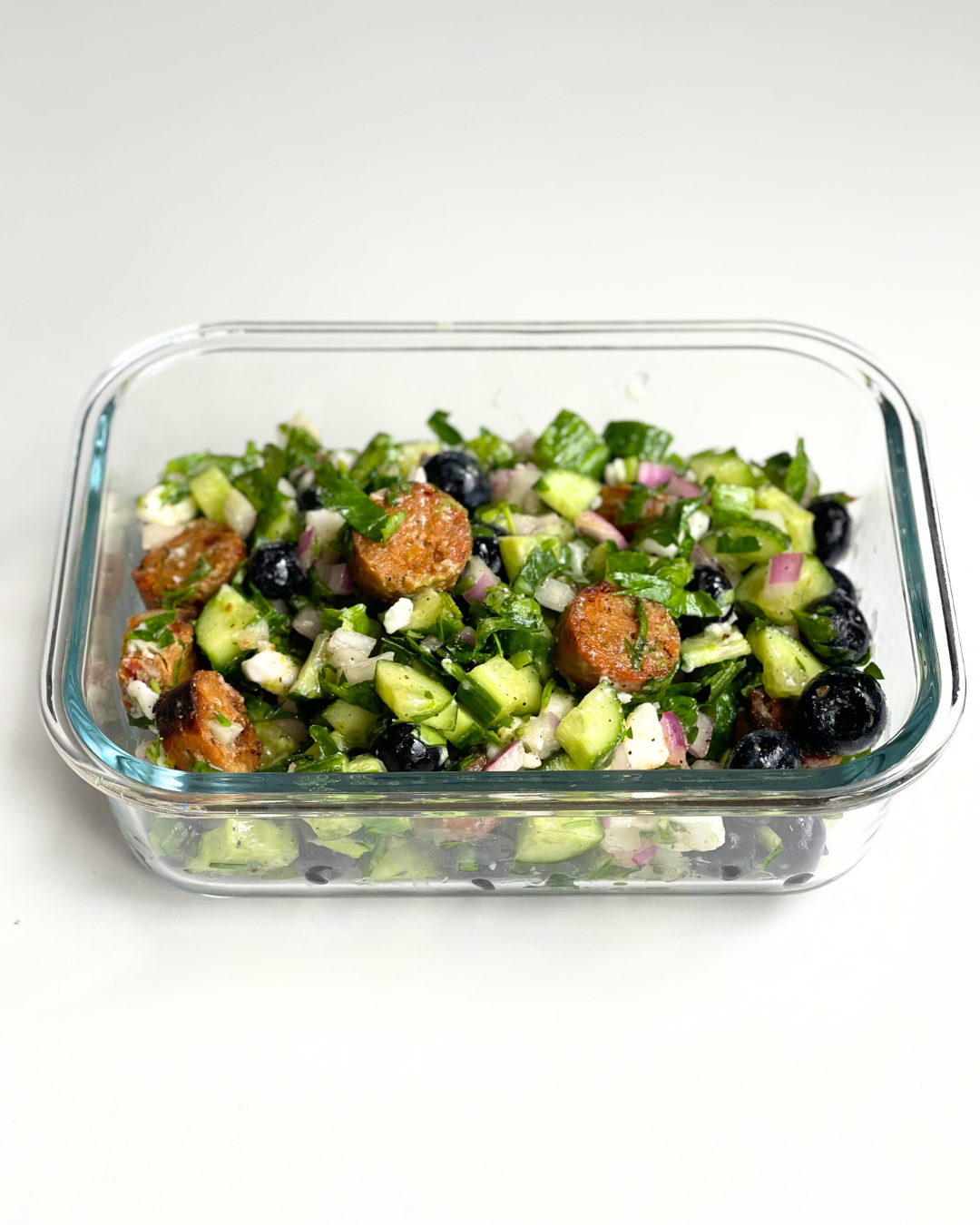 Blueberry Feta Chopped Salad