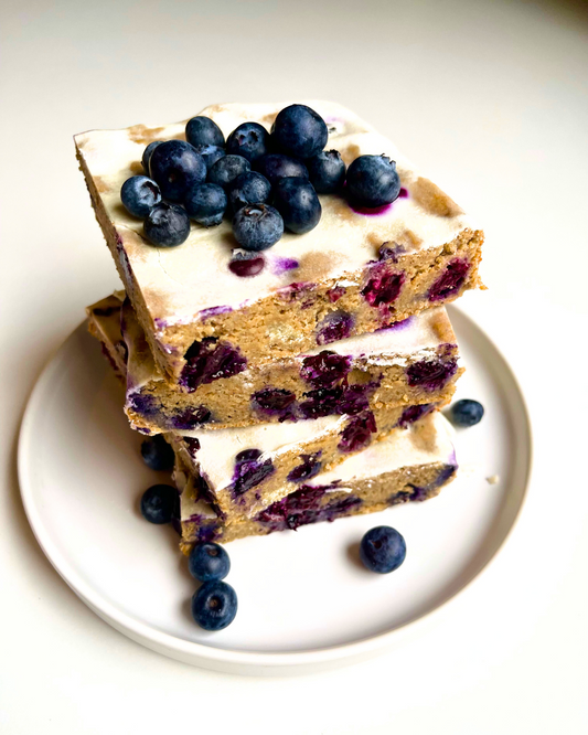 Blueberry Oatmeal Squares