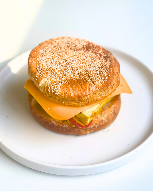 25g Protein Vegan Breakfast Sandwich