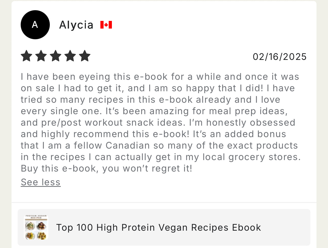 All In One Ebook - 188 High protein Vegan Recipes