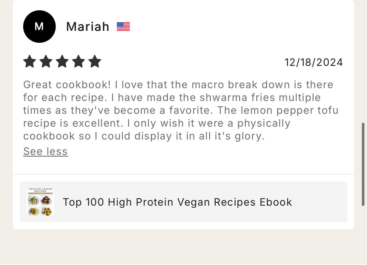 All In One Ebook - 188 High protein Vegan Recipes