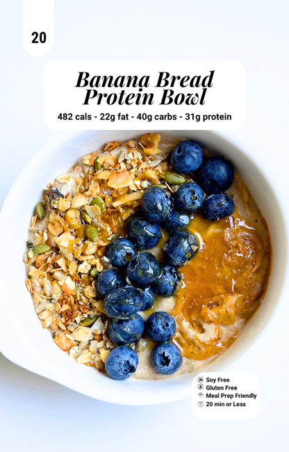 Top 100 High Protein Vegan Recipes E-Book